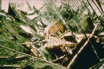 Earthquake - residential damage
